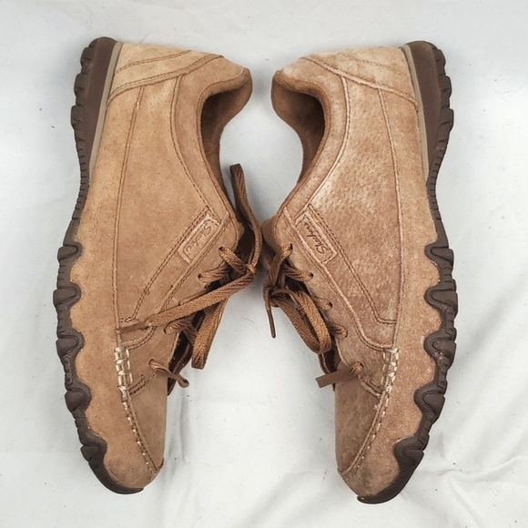 Skechers Tan Suede‎ Sneaker - Picture 4 of 10